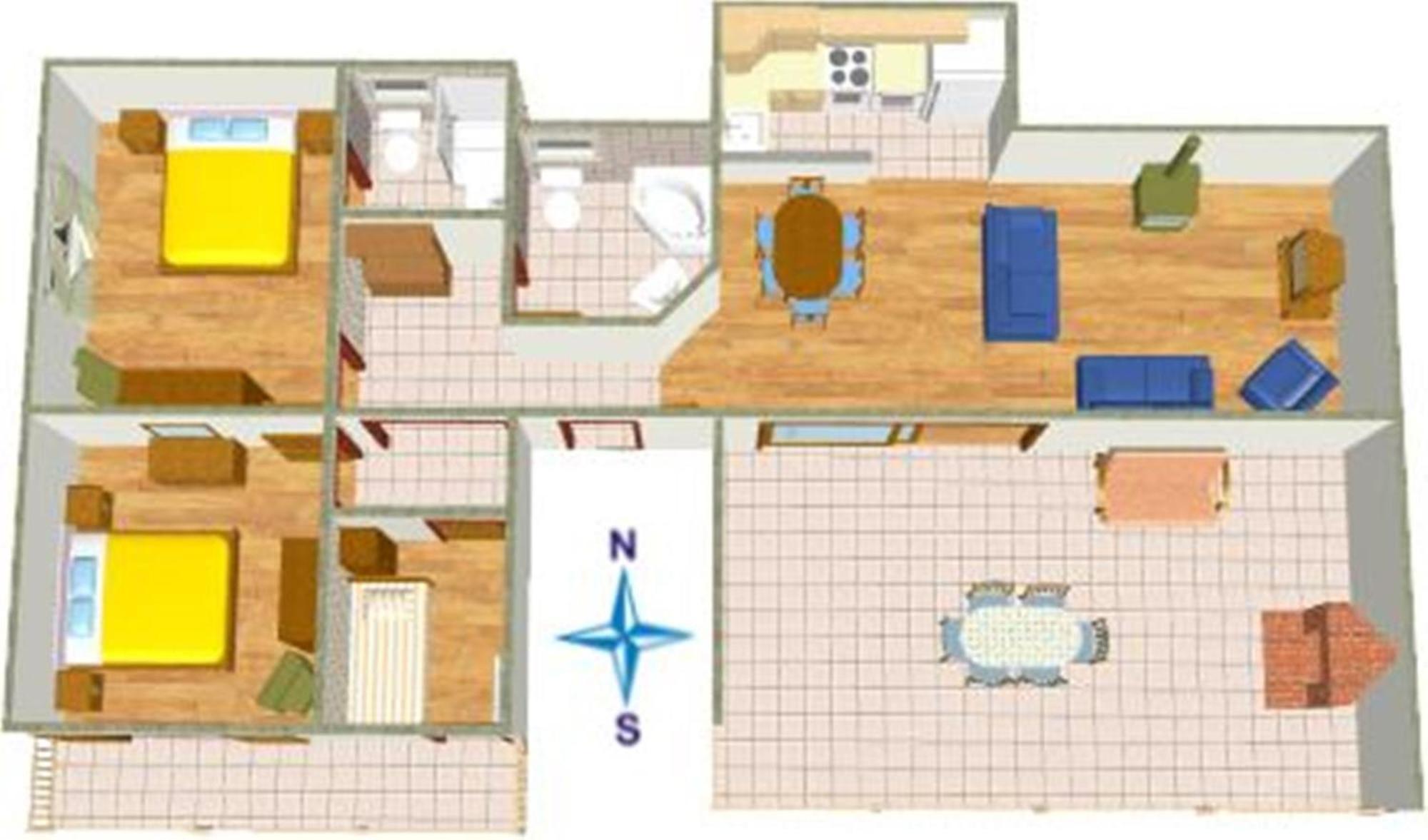 Apartments Zorica Tučepi Rum bild